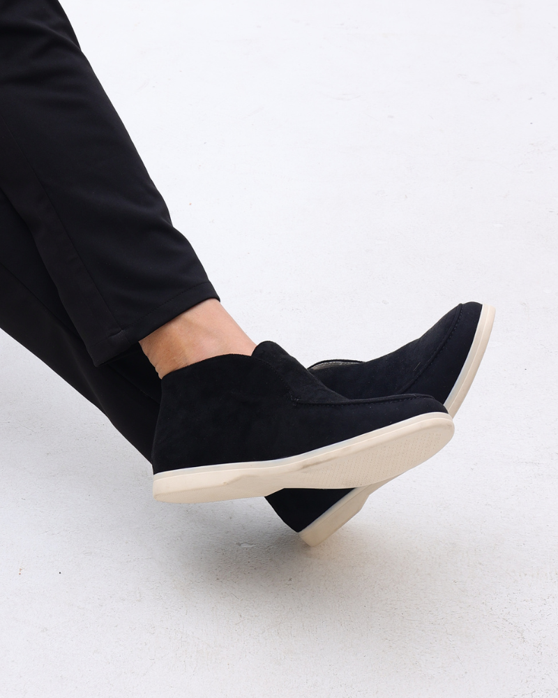 VanVelden™ | Hoge Suède Loafers