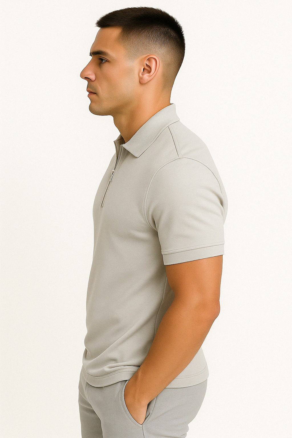 Finn™ | Half Zip Polo Shirt