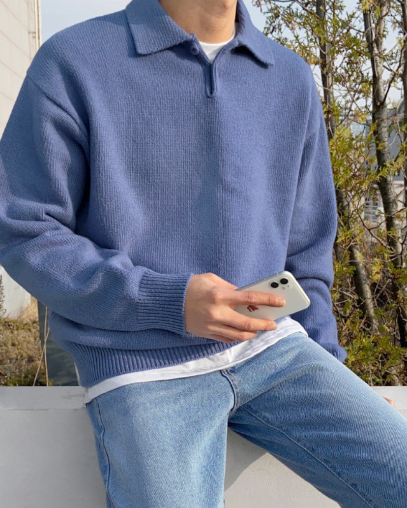 VanVelden™ | Half Zip Trui