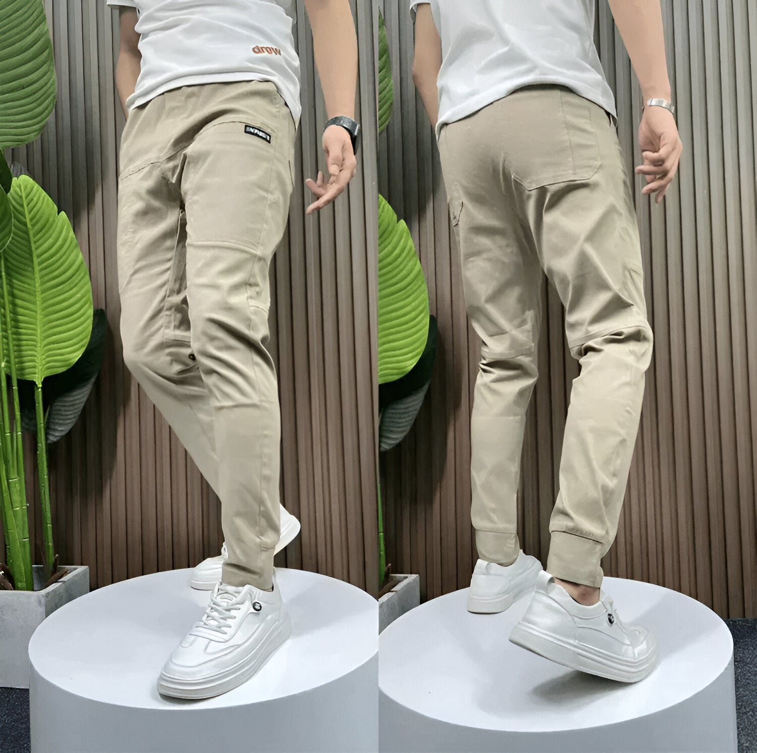 Thomas™ | Premium Elastische Cargo Broek (1+1 GRATIS)