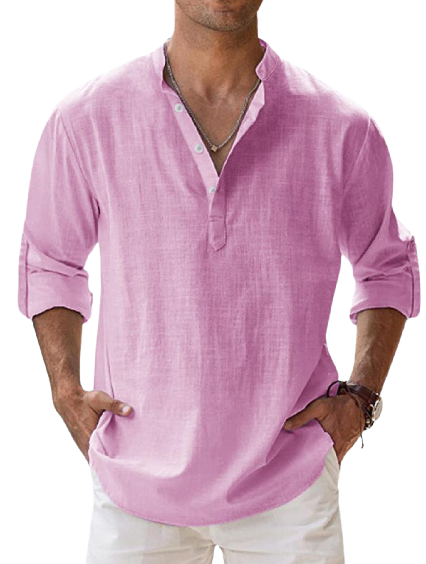 Vincent™ | Casual Shirt met Lange Mouwen