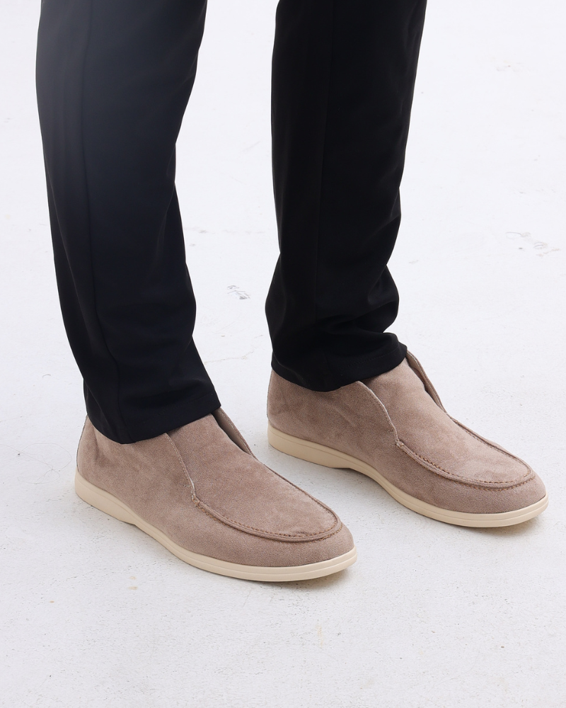 VanVelden™ | Hoge Suède Loafers