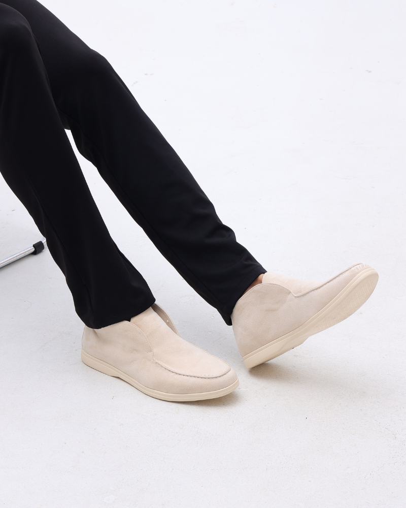 VanVelden™ | Hoge Suède Loafers