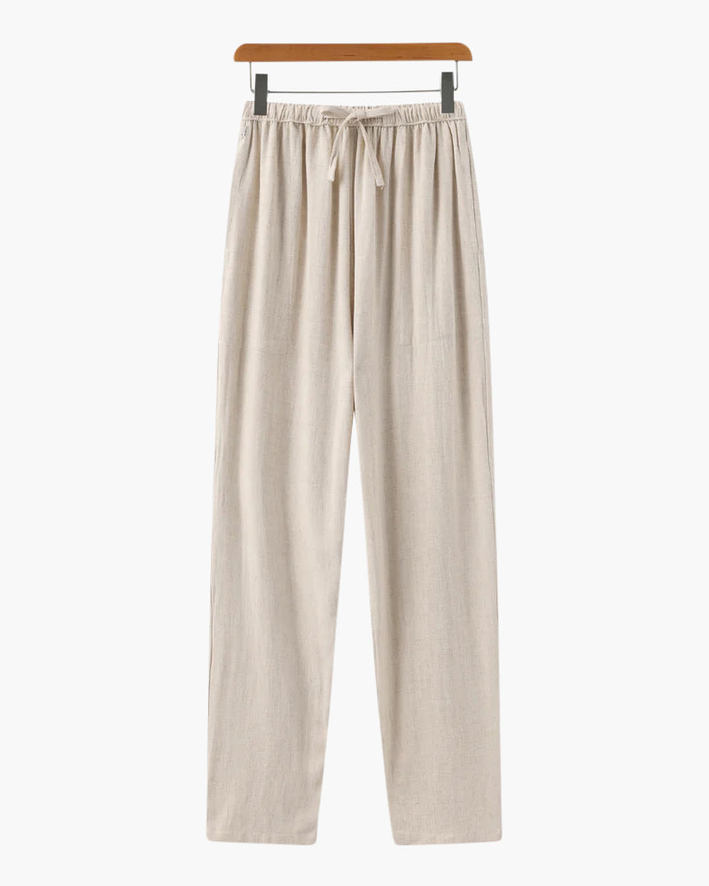 VanVelden™ | Slim Fit Linnen Pantalon