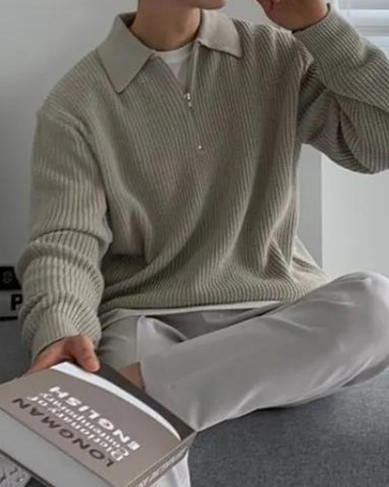 VanVelden™ | Half Zip Trui
