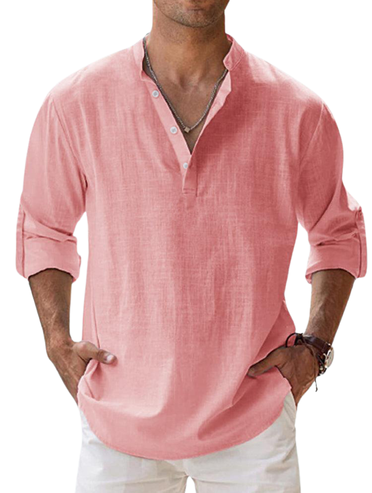 Vincent™ | Casual Shirt met Lange Mouwen