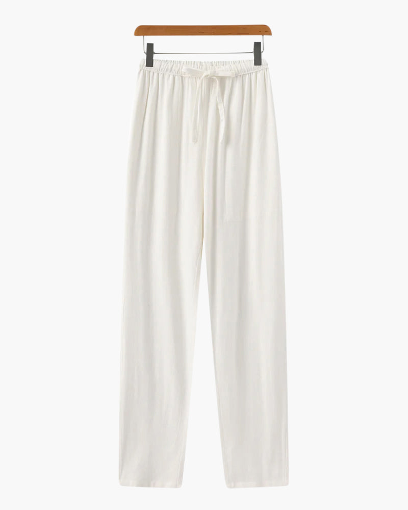 VanVelden™ | Slim Fit Linnen Pantalon