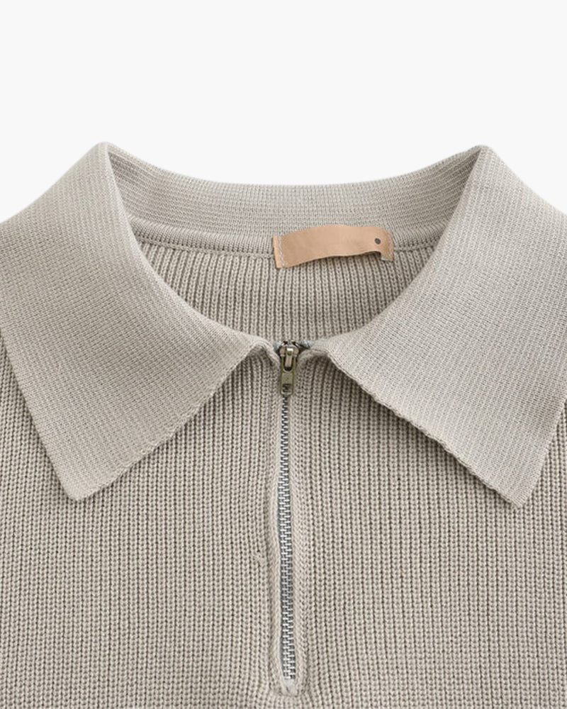 VanVelden™ | Half Zip Trui