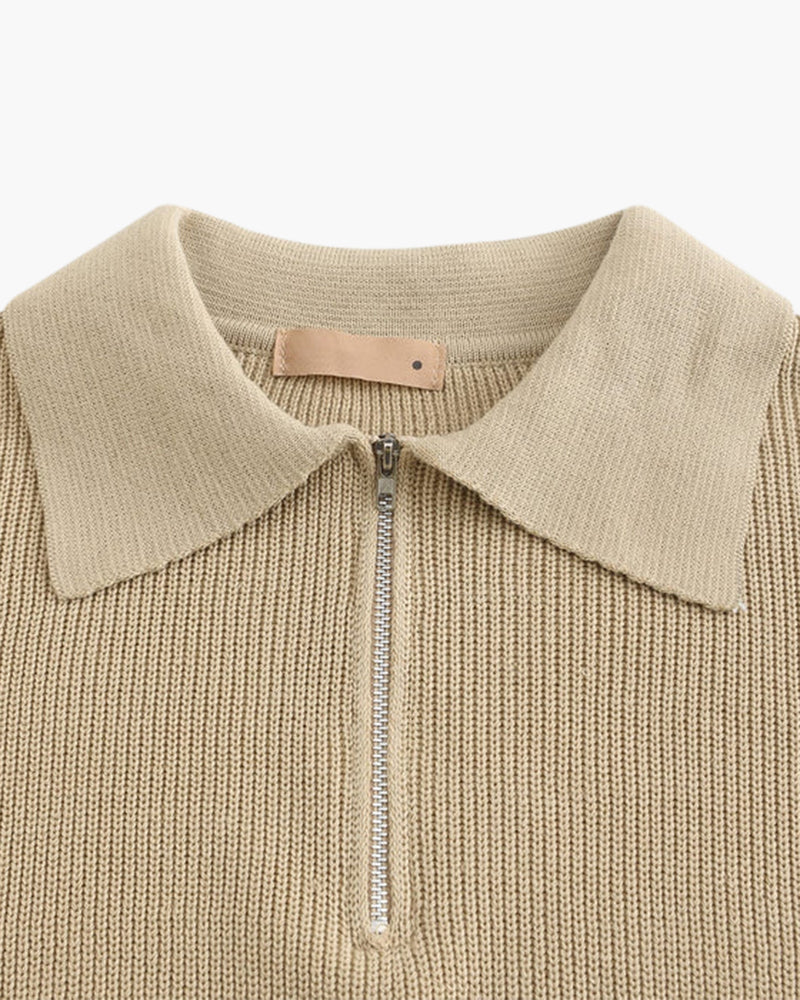 VanVelden™ | Half Zip Trui